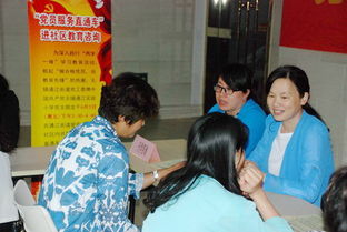 通江实小党员服务进社区 直通车开到家门口，教育咨询暖人心